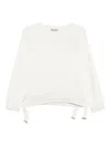 Herno Autry Medalist Easeknit Beig Fabric In White