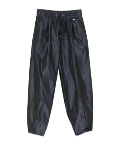 Herno Tie-dye Casual Pants In Black