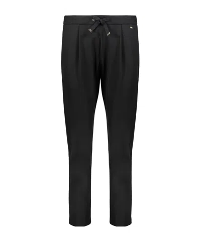 HERNO TIE-WAIST CASUAL PANTS