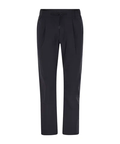 Herno Tie-dye Casual Pants In Black