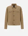 Herno Jacket In Tigri In Camel