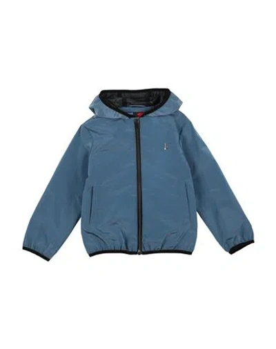 Herno Babies'  Toddler Boy Jacket Slate Blue Size 6 Polyamide, Polyurethane
