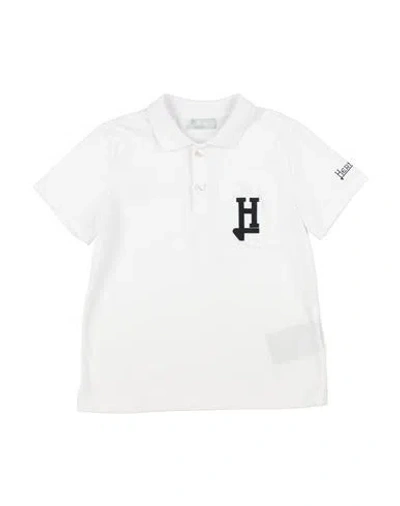 Herno Babies'  Toddler Boy Polo Shirt White Size 6 Cotton