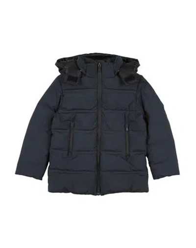 Herno Babies'  Toddler Boy Puffer Midnight Blue Size 6 Polyester, Ptfe - Polytetrafluoroethylene