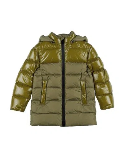 Herno Babies'  Toddler Boy Puffer Military Green Size 4 Polyamide, Polyurethane Coated