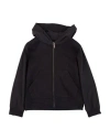 Herno Toddler Boy Sweatshirt Black Size 6 Polyester, Cotton, Polyamide, Elastane In Black