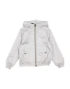 Herno Babies'  Toddler Girl Jacket Silver Size 6 Polyamide In Gray