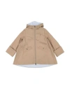 Herno Toddler Girl Overcoat & Trench Coat Sand Size 6 Cotton In Neutral