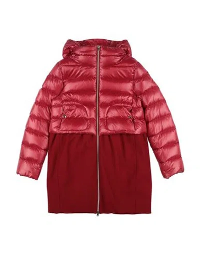 Herno Babies'  Toddler Girl Puffer Brick Red Size 6 Wool, Polyamide