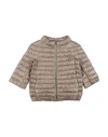 Herno Babies'  Toddler Girl Puffer Khaki Size 6 Polyamide In Brown