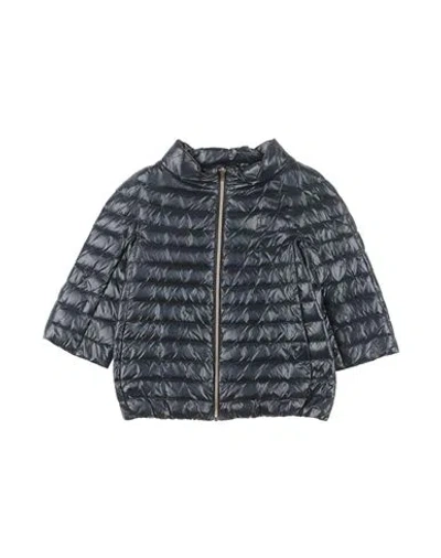 Herno Babies'  Toddler Girl Down Jacket Midnight Blue Size 6 Polyamide
