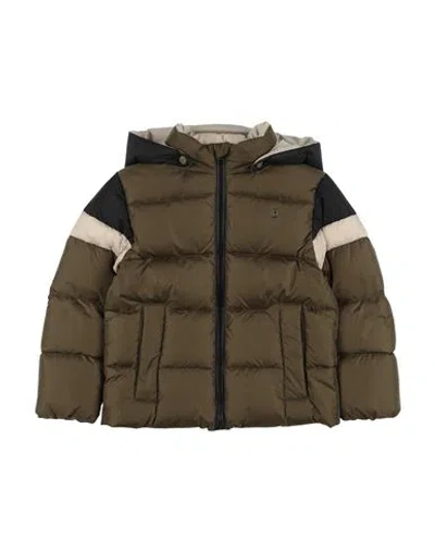 Herno Babies'  Toddler Girl Puffer Military Green Size 6 Polyamide In Multi