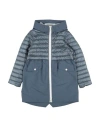 Herno Toddler Girl Puffer Slate Blue Size 6 Polyamide, Polyester In Blue