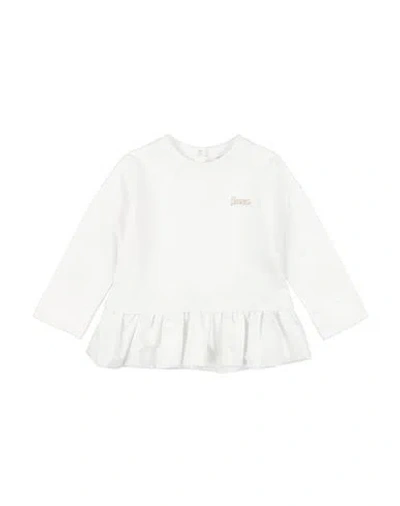 Herno Babies'  Toddler Girl Sweatshirt White Size 4 Cotton, Polyester, Polyamide