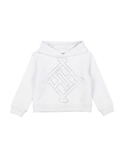 Herno Babies'  Toddler Girl Sweatshirt White Size 6 Cotton, Elastane