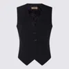 Herno Top Blue And Green In Black