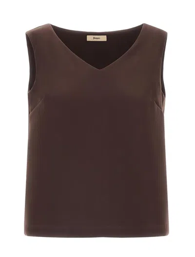 Herno Top In Brown