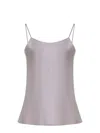 Herno Top Made Of Satin In Grey