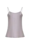Herno Top Made Of Satin In Grey