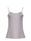 Herno Top Made Of Satin In Grey