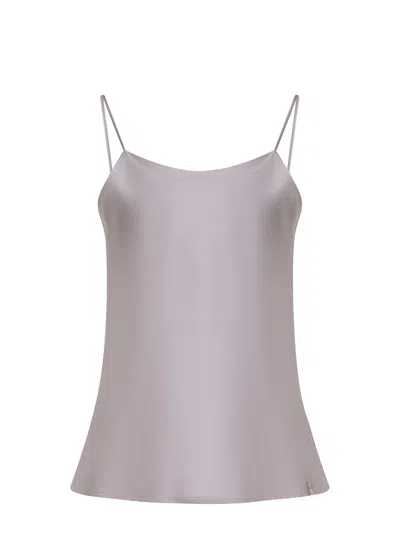 HERNO HERNO TOP MADE OF SATIN