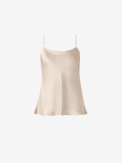 Herno Top Resort Satin In Beige