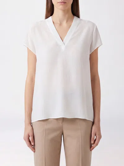 Herno Top Woman Color White In Multi