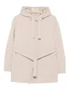 Herno Hooded Belted Jacket