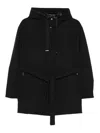 Herno Travel Resort Hdm Short Coat In Black