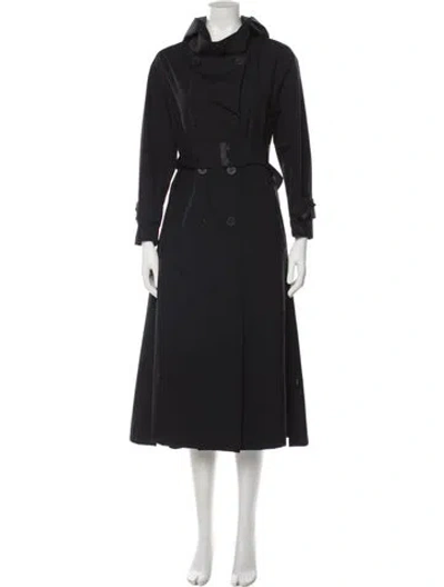 Pre-owned Herno Trench Coat In Gray