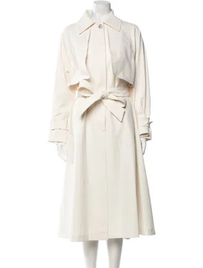 Pre-owned Herno Trench Coat W/ Tags In Neutrals