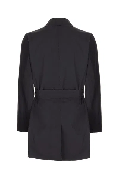 Herno Trench In Navy Blue