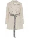 Herno Trench With `ecoage` Belt In Multi