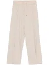 Herno Lightweight Drawstring Cropped Trousers