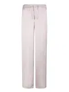Herno Beige Satin Trousers