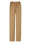 Herno Relaxed-fit Pants With Elasticized Waistband And Drawstring