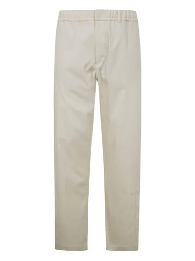 Herno Trousers In White