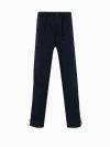 Herno Resort Trousers In Light Nylon Stretch In Blue