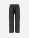 Herno Drawstring Casual Pants In Gray