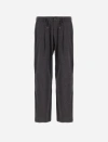 Herno Drawstring Casual Pants In Gray
