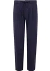 Herno Drawstring Trousers In Blue