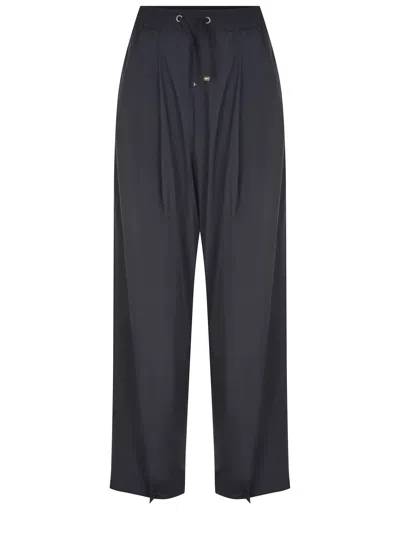 Herno Trousers In Blue