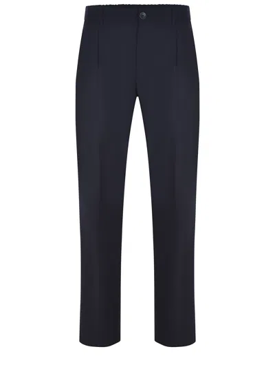 Herno Trousers In Black