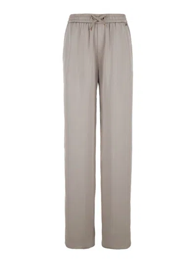Herno Trousers In Beige