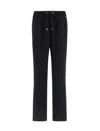 Herno Buckle-detailed Straight Trousers In Black