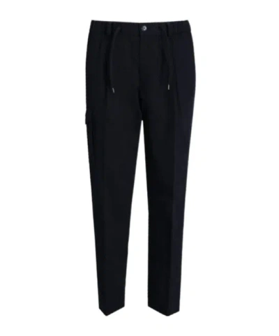 Herno Trousers In Black