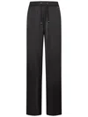 Herno Light Nylon Stretch Trousers In Black