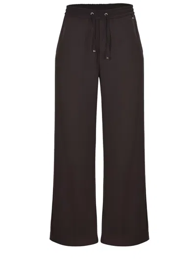 Herno Trousers In Black