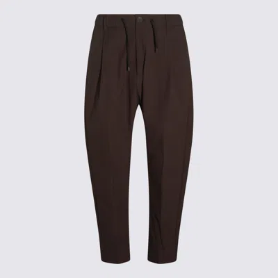 HERNO TROUSERS BLACKS AND GREYS