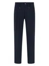 Herno Light Comfort Stretch Woven Trousers In Black